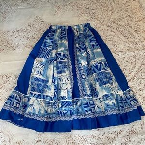 Vintage tater sax skirt nwt